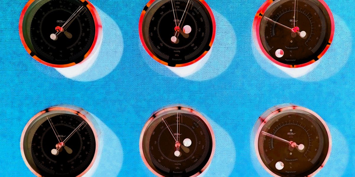 20.02.2020 Manufakturen-Blog-PopArt-Projekt: Wettermesser, rotrosegold - basierend auf einem Foto bei Feingerätebau K. Fischer aus Drebach (Foto: Wigmar Bressel)