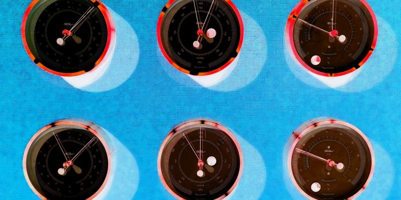 20.02.2020 Manufakturen-Blog-PopArt-Projekt: Wettermesser, rotrosegold - basierend auf einem Foto bei Feingerätebau K. Fischer aus Drebach (Foto: Wigmar Bressel)