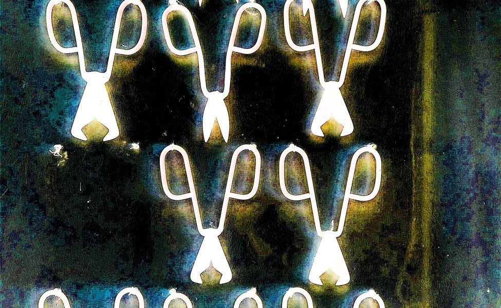 19.09.2019 Manufakturen-Blog-PopArt-Projekt: Scheren I, weiß - basierend auf einem Foto in der Ofenhalle der Glasmanufaktur Harzkristall (Foto: Wigmar Bressel)