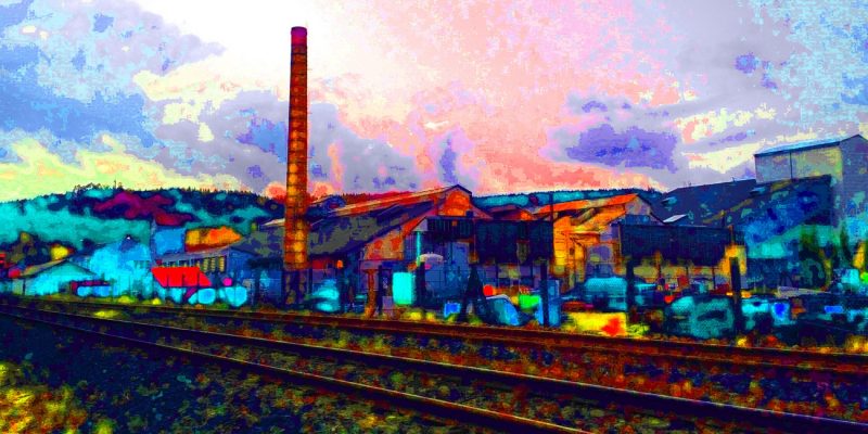 02.08.2020 Manufakturen-Blog-PopArt-Projekt: Die Glasmanufaktur Lalique, lachs - in Wingen-sur-Moder (Foto: Wigmar Bressel)