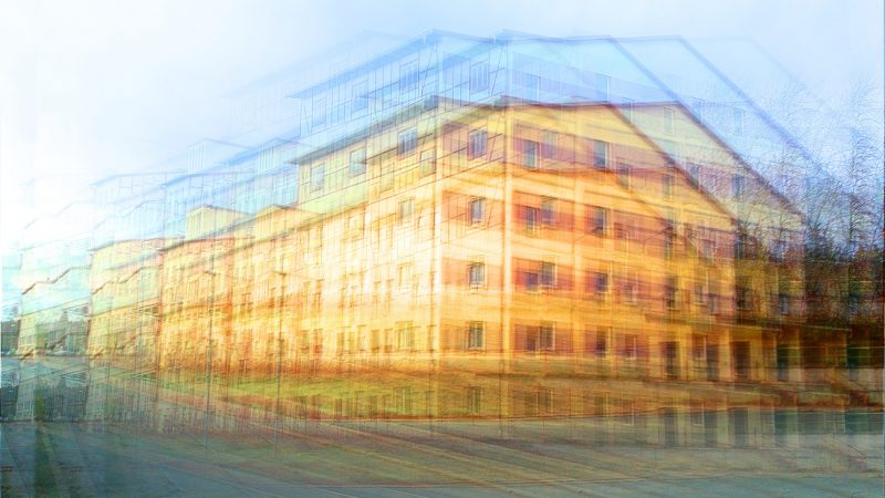 05.01.2023 Manufakturen-Blog-PopArt-Projekt: Weimar-Porzellan V, sandfarben - das Verwaltungsgebäude in Blankenhain (Foto: Wigmar Bressel)