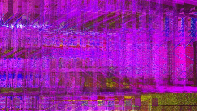 07.07.2022 Manufakturen-Blog-PopArt-Projekt: Hochregallager II, pink - basierend auf einem Foto in der Produktion der Matratzen-Manufaktur Wulff Med Tec in Fedderingen - 'made in Dithmarschen' (Foto: Wigmar Bressel)