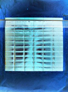 Manufakturen-Blog-PopArt-Projekt: Spacy Karamell, blau I (Foto: Wigmar Bressel)