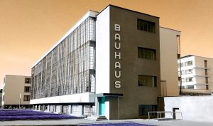Manufakturen-Blog-PopArt-Projekt: Bauhaus Dessau, ocker (Foto: Wigmar Bressel)