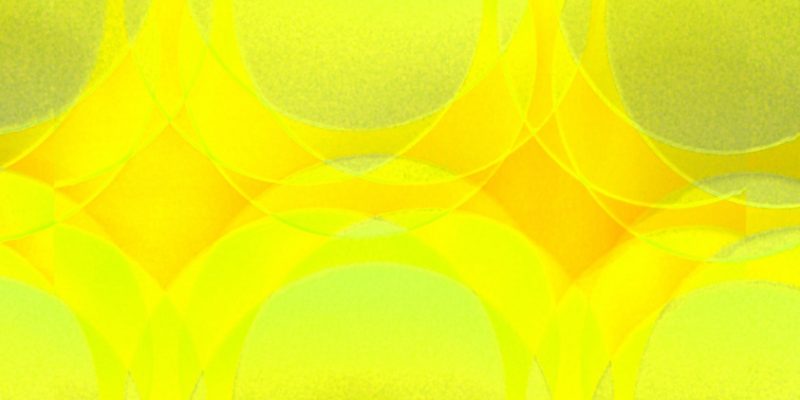 Manufakturen-Blog-PopArt-Projekt: Schalen (Fahnen), gelb (Foto: Wigmar Bressel) - basierend auf einem Foto von Porzellanschalen während der Produktion in der Werkstatt der Independent-Keramikerin Claudia Schoemig in der Raumerstraße 35 in Berlin