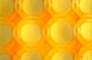 Manufakturen-Blog-PopArt-Projekt: Schalen, orange (Foto: Wigmar Bressel) - basierend auf einem Foto von Porzellanschalen während der Produktion in der Werkstatt der Independent-Keramikerin Claudia Schoemig in der Raumerstraße 35 in Berlin