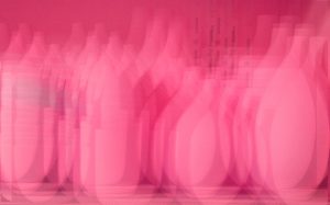 Manufakturen-Blog-PopArt-Projekt: Becher und Vasen II, rosé (Foto: Wigmar Bressel) - basierend auf einem Foto in der Werkstatt der Independent-Keramikerin Claudia Schoemig in der Raumerstraße 35 in Berlin