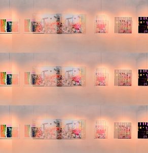 Manufakturen-Blog-PopArt-Projekt: Ausstellung III, lachsfarben (Foto: Wigmar Bressel) Kunstverein Eisenhütte Augustfehn Ammerland