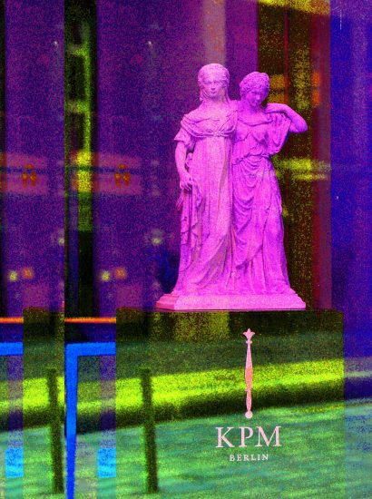 Manufakturen-Blog-PopArt-Projekt: Skulptur III, violett (Foto: Wigmar Bressel)