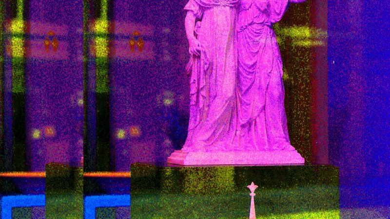 Manufakturen-Blog-PopArt-Projekt: Skulptur III, violett (Foto: Wigmar Bressel)