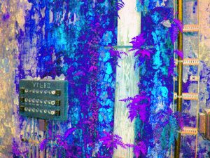 Manufakturen-Blog-PopArt-Projekt: E-Verteiler III, blau (Im Dschungel) (Foto: Wigmar Bressel) Koch & Bergfeld Silberwarenmanufaktur Bremen