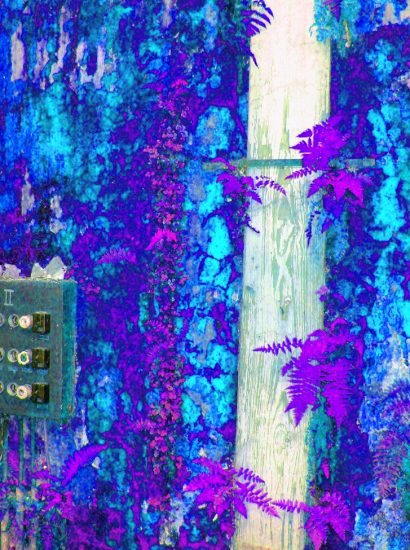 Manufakturen-Blog-PopArt-Projekt: E-Verteiler III, blau (Im Dschungel) (Foto: Wigmar Bressel) Koch & Bergfeld Silberwarenmanufaktur Bremen