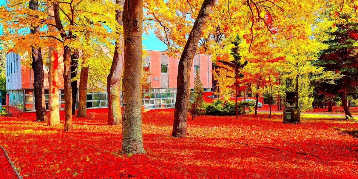 Manufakturen-Blog-PopArt-Projekt: Lauchhammer Kunstguss I, zinnoberrot (Foto: Wigmar Bressel) - basierend auf einem Foto von Produktionsgebäuden der Brandenburger Gießerei