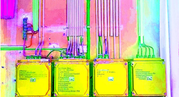 Manufakturen-Blog-PopArt-Projekt: Elektroverteilung I, gelb (Foto: Wigmar Bressel)