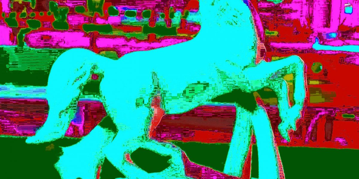 Manufakturen-Blog-PopArt-Projekt: Niedersachsen-Pferd, jade (Foto: Wigmar Bressel)