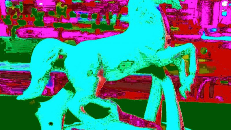 Manufakturen-Blog-PopArt-Projekt: Niedersachsen-Pferd, jade (Foto: Wigmar Bressel)