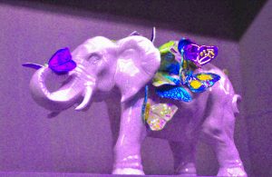 Manufakturen-Blog-PopArt-Projekt: Lila Elefant (Foto: Wigmar Bressel)