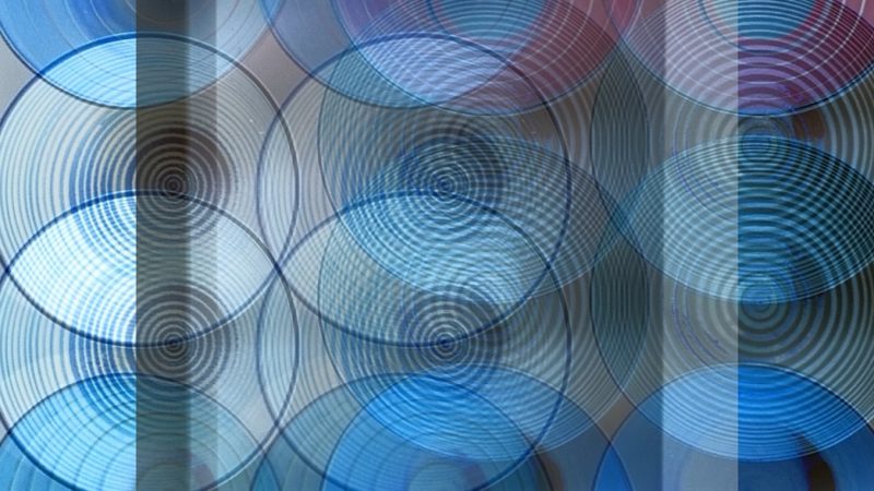 Manufakturen-Blog-PopArt-Projekt: Schalen III, blau (Wigmar Bressel) - basierend auf einem Foto in der Werkstatt der Independent-Keramikerin Frauke Alber in Bremen