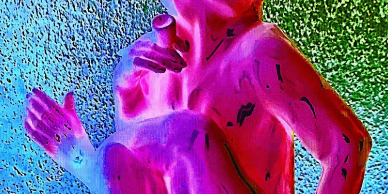 Manufakturen-Blog-PopArt-Projekt: Skulptur VII, pink / blau (Foto: Wigmar Bressel)