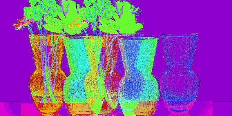 Manufakturen-Blog-PopArt-Projekt: Vasen III, lila (Foto: Wigmar Bressel) Sven Markus von Hacht Design de Noblesse