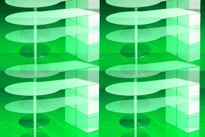 Manufakturen-Blog-PopArt-Projekt: Schreibtisch I, grün (Foto: Wigmar Bressel)