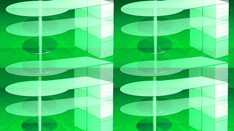 Manufakturen-Blog-PopArt-Projekt: Schreibtisch I, grün (Foto: Wigmar Bressel)