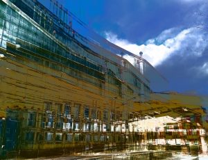 Manufakturen-Blog-PopArt-Projekt: Weimar-Porzellan IV, blau II (Foto: Wigmar Bressel)