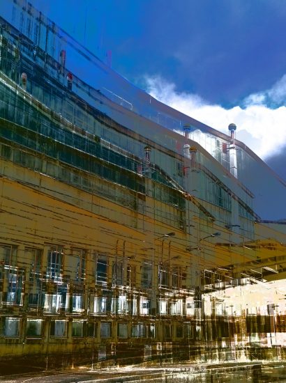 Manufakturen-Blog-PopArt-Projekt: Weimar-Porzellan IV, blau II (Foto: Wigmar Bressel)