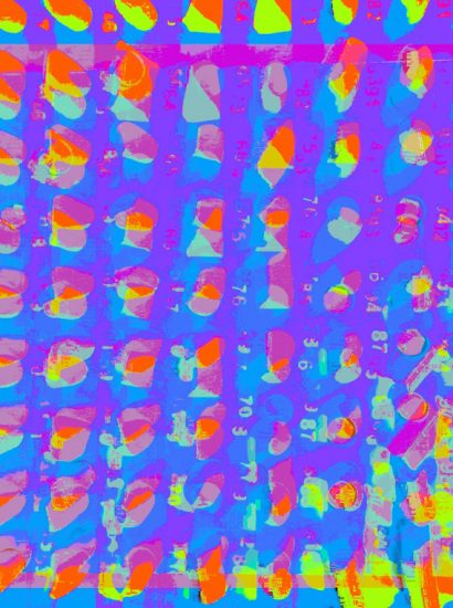 Manufakturen-Blog-PopArt-Projekt: Stempel, violett (Foto: Wigmar Bressel)