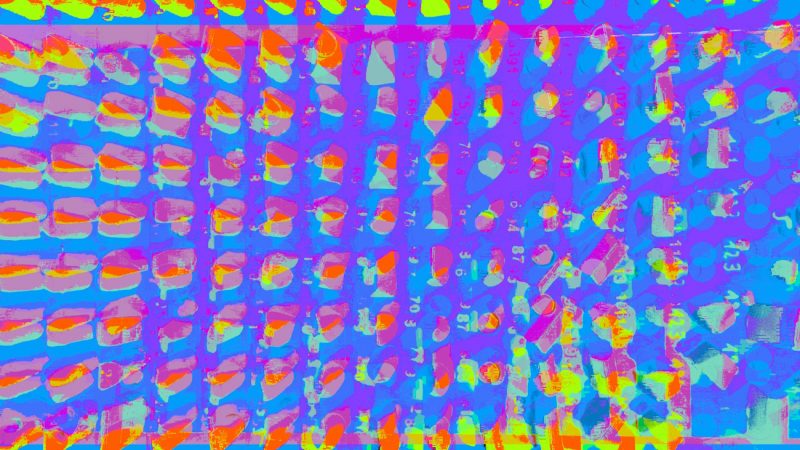 Manufakturen-Blog-PopArt-Projekt: Stempel, violett (Foto: Wigmar Bressel)