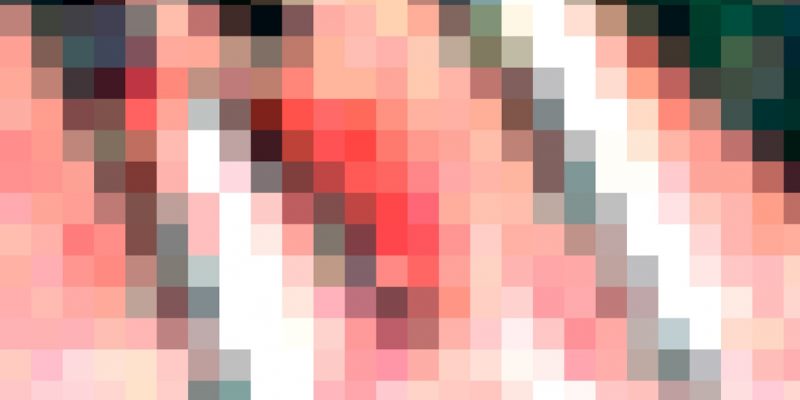 Manufakturen-Blog-PopArt-Projekt: Brotmesser, rosa III (Foto: Wigmar Bressel) - basierend auf einem Foto in der Produktion der Solinger Messerschmiede Güde von Messern der preisgekrönten Serie 'Delta' ('Manufakturprodukt des Jahres 2019')