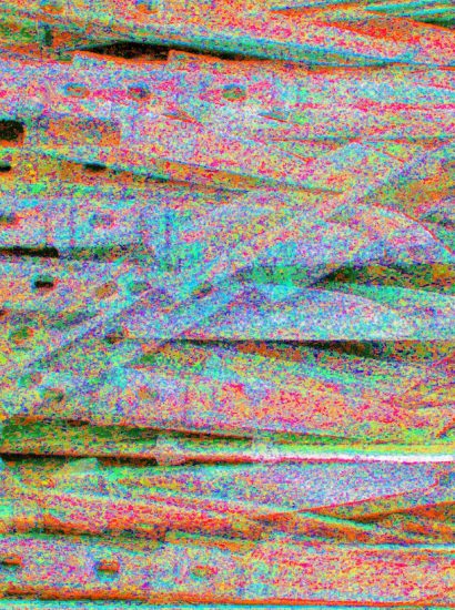 Manufakturen-Blog-PopArt-Projekt: Rohlinge, grün I (Foto: Wigmar Bressel) - basierend auf einem Foto in der Produktion der Solinger Messerschmiede Güde