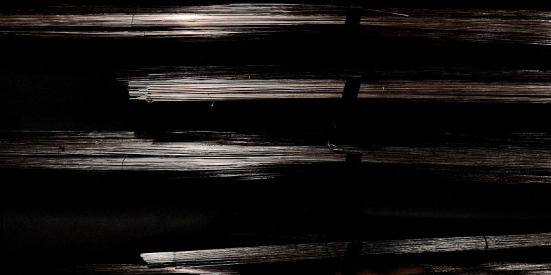 Manufakturen-Blog-PopArt-Projekt: Kupferdraht II, bronze (Foto: Wigmar Bressel) - basierend auf einem Foto im Zuschnitt bei Urban Lampenschirme in Arnsberg