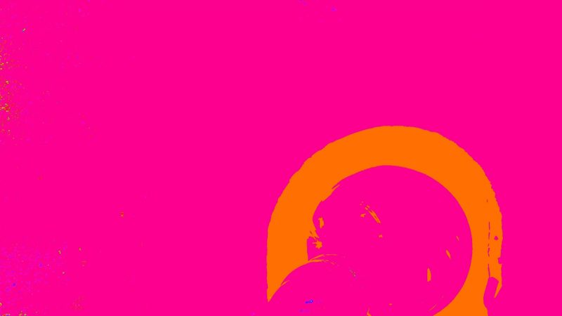 Manufakturen-Blog-PopArt-Projekt: Glasofen II, pink (Foto: Wigmar Bressel) - basierend auf einem Foto am Brennofen der Glasmanufaktur Dorotheenhütte in Wolfach im Schwarzwald - beim Glasmachen