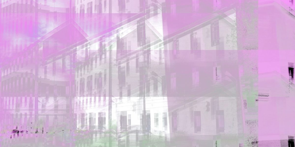 Manufakturen-Blog-PopArt-Projekt: Porzellanmanufaktur Dibbern IIa, rosa (Foto: Wigmar Bressel) - basierend auf einem Foto vom Werk in Hohenberg an der Eger