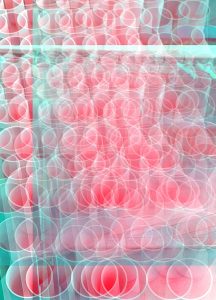 Manufakturen-Blog-PopArt-Projekt: Vasen XII, rot / jade (Foto: Wigmar Bressel) - basierend auf einem Foto in der Produktion der niedersächsischen Porzellanmanufaktur Fürstenberg