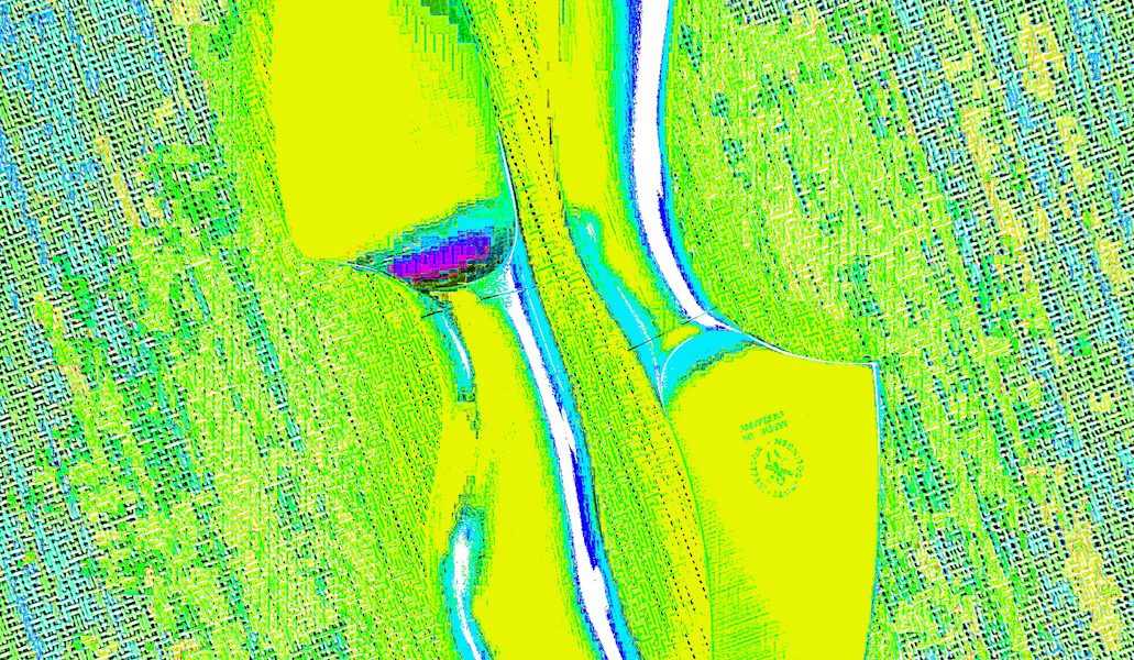 Manufakturen-Blog-PopArt-Projekt: Messer, zitronengelb (Foto: Wigmar Bressel) - basierend auf einem Foto von Käsemessern unter der historischen Marke 'Pott' produziert von Mono in Mettmann