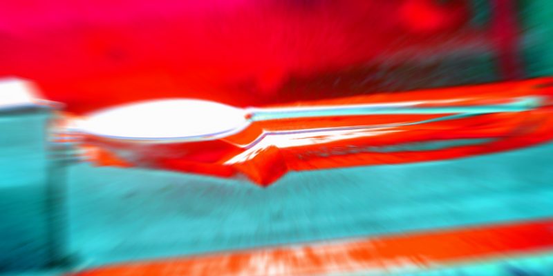 Manufakturen-Blog-PopArt-Projekt: Die Presse, jade (Foto: Wigmar Bressel) - basierend auf einem Foto von Martin Specht beim Prägen in der Silberwarenmanufaktur Wilkens in Bremen-Hemelingen