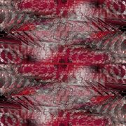 Manufakturen-Blog-PopArt-Projekt: Lorbeerkranz III, johannisbeerrot (Foto: Wigmar Bressel) - basierend auf einem Foto in der Prägerei in der Produktion der Medaillen- und Manschettenknopf-Manufaktur Deumer in Lüdenscheid