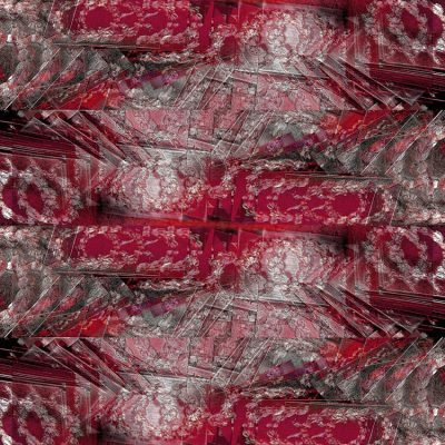 Manufakturen-Blog-PopArt-Projekt: Lorbeerkranz III, johannisbeerrot (Foto: Wigmar Bressel) - basierend auf einem Foto in der Prägerei in der Produktion der Medaillen- und Manschettenknopf-Manufaktur Deumer in Lüdenscheid