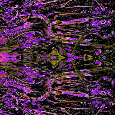 Manufakturen-Blog-PopArt-Projekt: Stanzreste III, lila (Foto: Wigmar Bressel) - basierend auf einem Foto von sog. 'Schroten' in der Besteckmanufaktur von Koch & Bergfeld in der Neustadt von Bremen