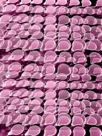 Manufakturen-Blog-PopArt-Projekt: Kännchen III, rosa (Foto: Wigmar Bressel) - basierend auf einem Foto im Werksverkauf der Porzellanmanufaktur Dibbern in der Produktion in Hohenberg an der Eger