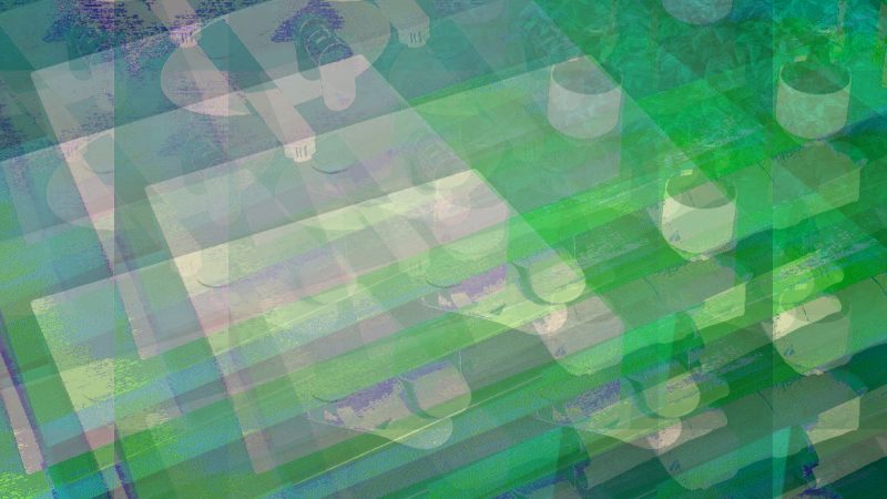 Manufakturen-Blog-PopArt-Projekt: Badezimmer III, türkis (Foto: Wigmar Bressel) - basierend auf einem Foto aus der Ausstellung in der Möbelmanufaktur Diedrich's Creativ-Bad in Hallenberg