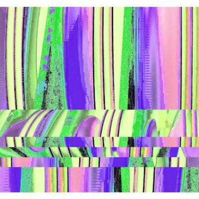 Manufakturen-Blog-PopArt-Projekt: Teller V (Strandtuch, quer), violett / zitronengelb (Foto: Wigmar Bressel) - basierend auf einem Foto von Pastatellern in der Produktion der niedersächsischen Porzellanmanufaktur Fürstenberg in Fürstenberg an der Weser