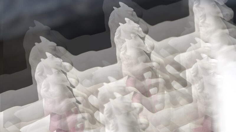 Manufakturen-Blog-PopArt-Projekt; Niedersachen-Ross, weiß (Foto: Wigmar Bressel) - basierend auf einem Foto von Martin Specht in der Produktion der niedersächsischen Staats-Porzellanmanufaktur Fürstenberg in Fürstenberg an der Weser