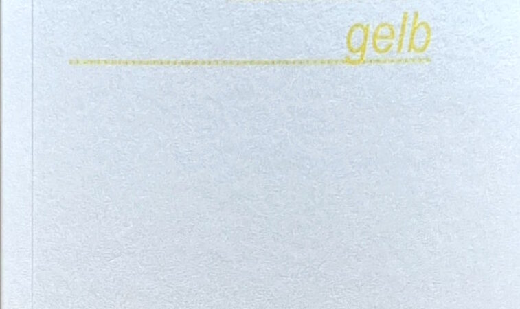 Manufakturen-Blog-PopArt-Projekt: Wigmar Bressel - 33 Texte gelb; 114 Seiten in Farbe mit 22 Bildern aus dem Manufakturen-Blog-PopArt-Projekt aus den Jahren 2021 - 2025 (Foto: Wigmar Bressel)