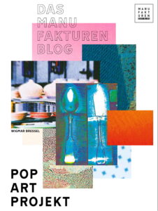 Manufakturen-Blog-PopArt-Projekt: Der Katalog zum Projekt mit allen Bildern von 2019 - 2020 sowie einem Essay von Antje Katrin Hatzler (Foto: Wigmar Bressel)